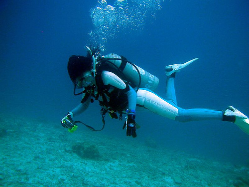 buceo en japon