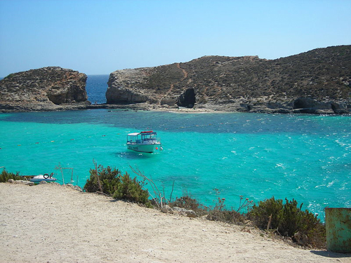 Laguna Azul en Cominotto